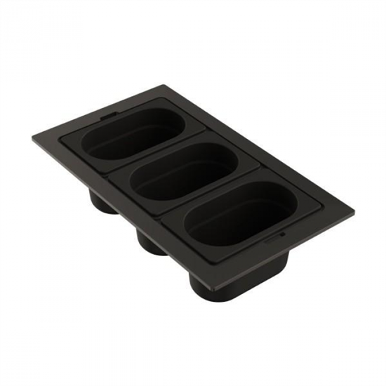 Контейнер Omoikiri DC-04-3-GB графит 4999088 - фото 20577