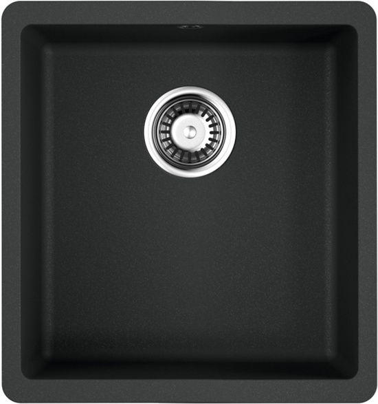Кухонная мойка Omoikiri Kata 40-U-BL (4993396) черный - фото 21486
