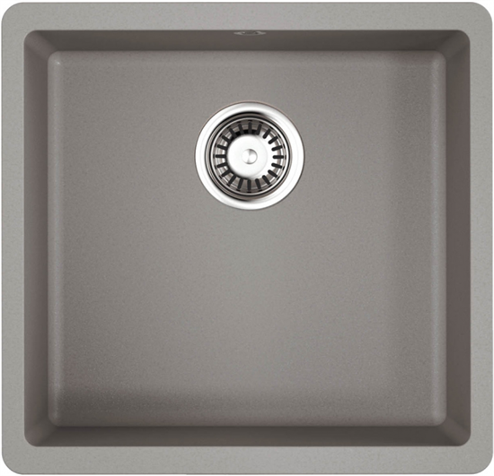 Кухонная мойка Omoikiri Kata 44-U-GR (4993404) Leningrad grey - фото 21498