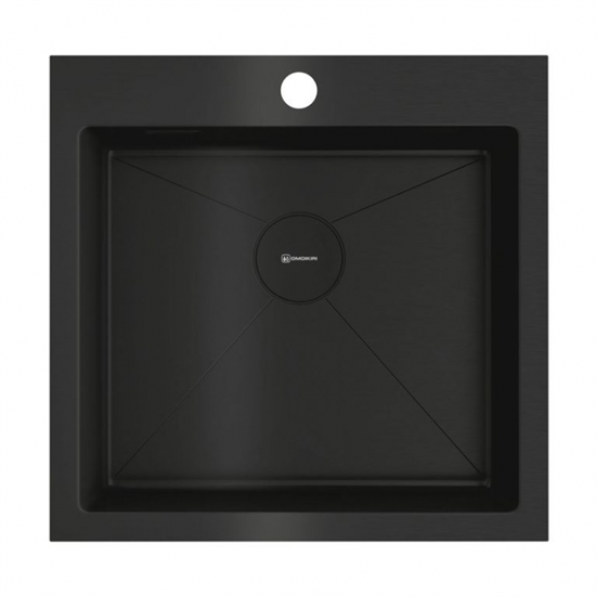 Кухонная мойка Omoikiri Akisame 51-GB графит 4997013 - фото 22617