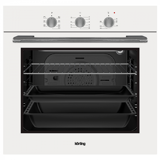 Встраиваемый электрический духовой шкаф Korting OKB 370 CMW - фото 32183