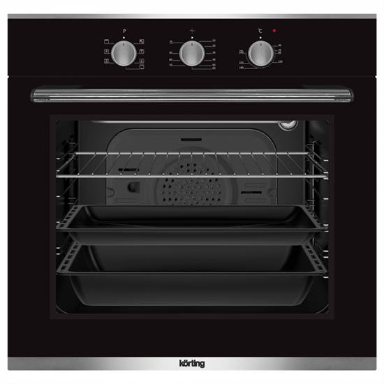 Встраиваемый электрический духовой шкаф Korting OKB 370 CMX - фото 32184
