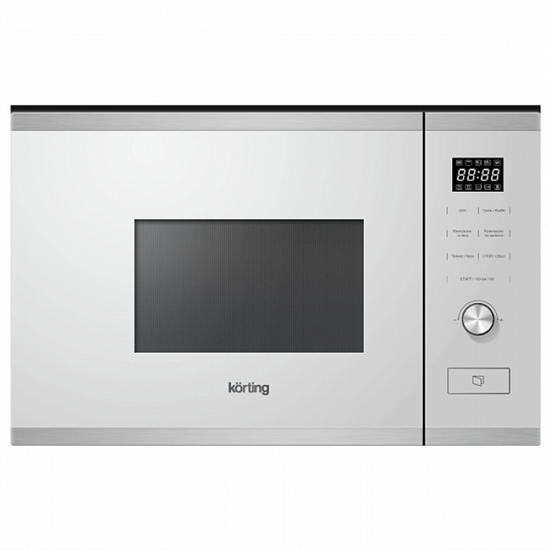 Встраиваемая микроволновая печь Korting KMI 820 GSCW - фото 32350