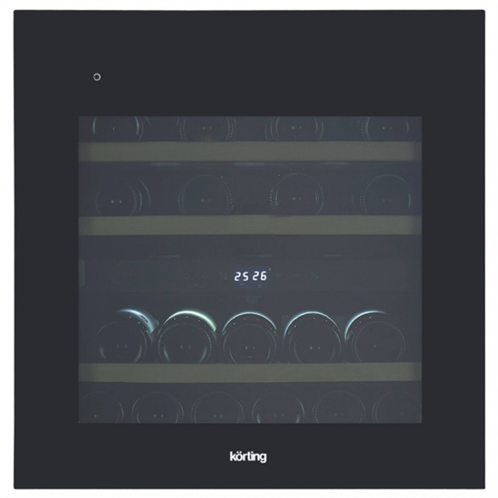 Встраиваемый винный шкаф Korting KFW 604 DB GN - фото 32517