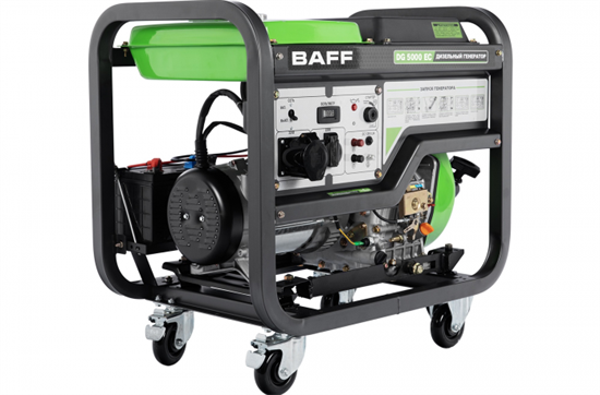 Генератор BAFF DG 5000 EC - фото 32850