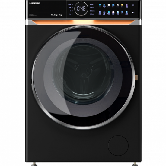 Стиральная машина c сушкой HIBERG i-DDQ10 - 10714 B - фото 32997