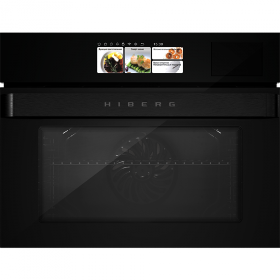 Духовой шкаф HIBERG S-VM 5615 B i-SMART - фото 33033