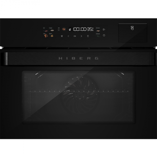Духовой шкаф HIBERG S-VMF 5515 B SMART - фото 33036