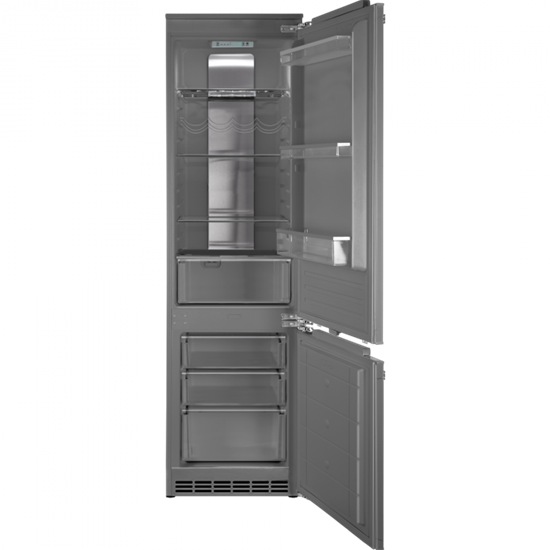 Двухкамерный холодильник встраиваемый HIBERG i-RFCB 400F NF - фото 33099