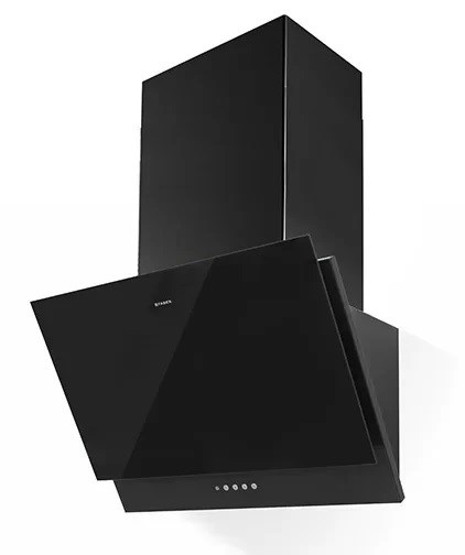 Наклонная вытяжка Faber Pixel BK A60 R - фото 34067