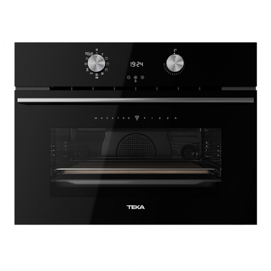 Встраиваемый электрический духовой шкаф Teka Maestropizza HLC 8510P NIGHT RIVER BLACK - фото 34128