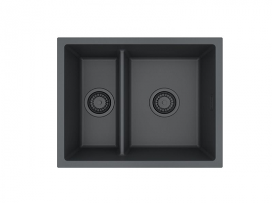 ALVEUS Мойка для кухни ALVEUS OMNI 50 GRANITAL DEEP BLACK-G90 BE 550x450x198 с сифоном 1149000 - фото 34699