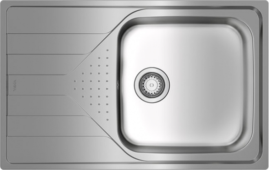 Кухонная мойка Teka Universe 50 T-XP 1B 1D max polished (115110017) - фото 34717
