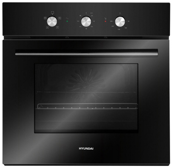 Встраиваемый электрический духовой шкаф Hyundai HEO 6632 BG - фото 35113