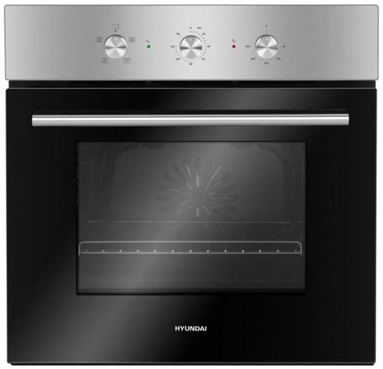 Встраиваемый электрический духовой шкаф Hyundai HEO 6632 IX - фото 35114