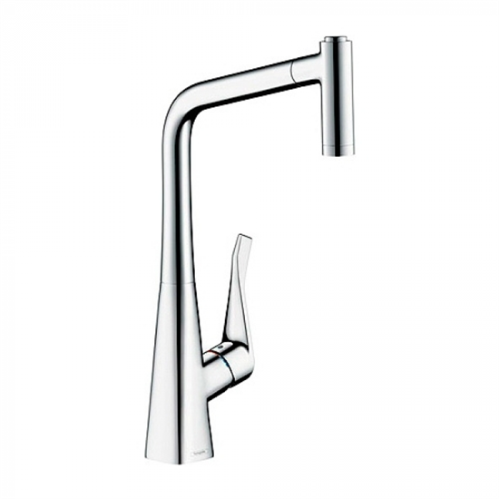 Смеситель Hansgrohe Metris 14820000 для кухни - фото 35216