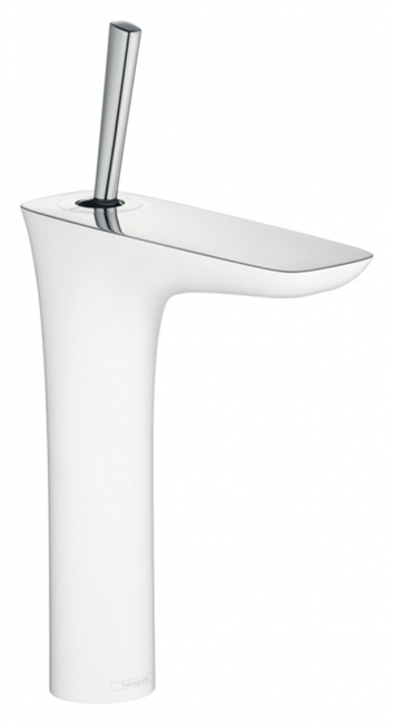 Смеситель Hansgrohe PuraVida 15081400 для раковины - хром/белый - фото 35267