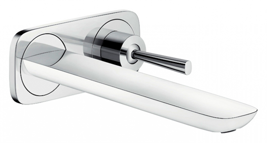 Смеситель Hansgrohe PuraVida 15085400 для раковины, хром/белый - фото 35270