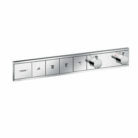 Смеситель Hansgrohe RainSelect 15382000 для душа, термостатический, хром - фото 35291