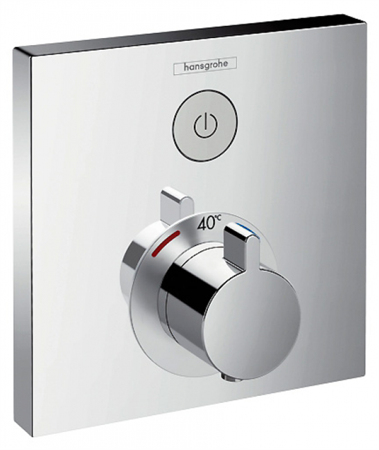Смеситель Hansgrohe ShowerSelect 15762000 для душа, термостатический, хром - фото 35362