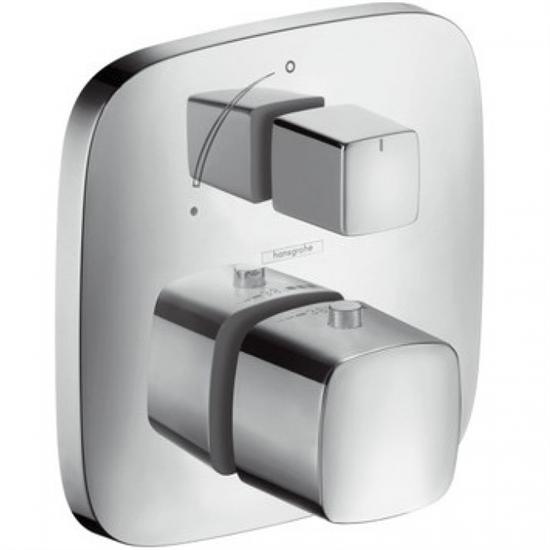 Смеситель Hansgrohe PuraVida 15775000 для душа, термостатический, хром - фото 35374