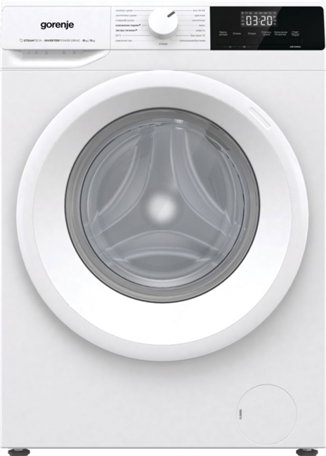 Стиральная машина Gorenje W3D2A854ADS/R, с фронтальной загрузкой, 8кг - фото 35665
