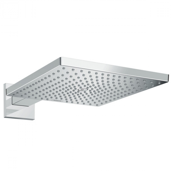 Верхний душ Hansgrohe Raindance 26238000, 30х30 см, 1 режим струи, с держателем, хром - фото 35987