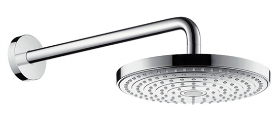 Верхний душ Hansgrohe Raindance Select 26466000, 24х24 см, 2 режима струи, с держателем, хром - фото 36028