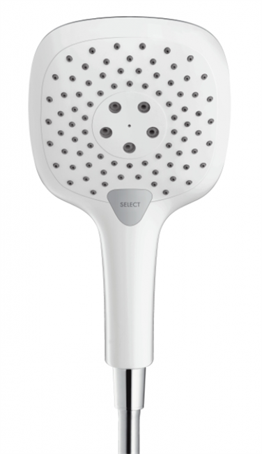 Ручной душ Hansgrohe Select E 150 3jet 26550400 белый/хром - фото 36049