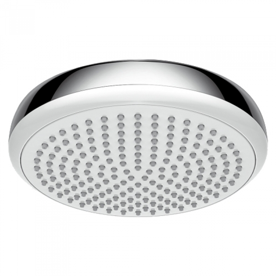 Верхний душ Hansgrohe Crometta 160, 16х16 см, 1 тип струи, без держателя, белый/хром - фото 36059