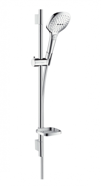 Душевой гарнитур Hansgrohe Raindance Select E120 3jet 26620000, 70 см, 3 режима струи, корпус хром, лицевая часть хром - фото 36064