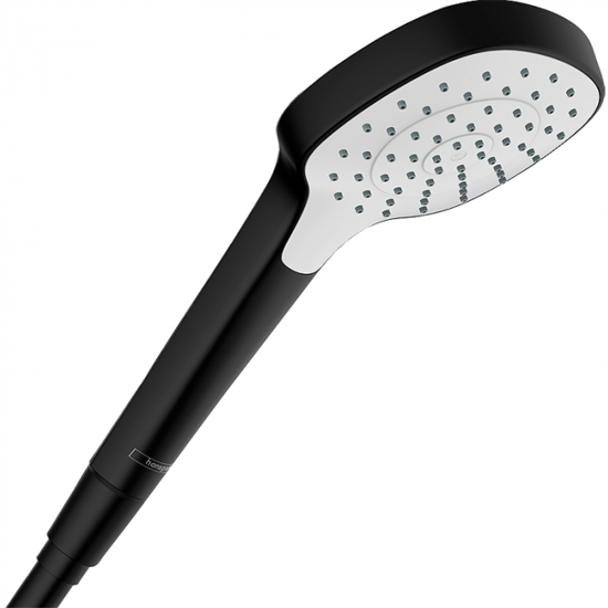 Душевая лейка Hansgrohe Croma Select E 110 1jet EcoSmart, черная матовая, 26815670 - фото 36100