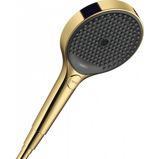 Ручной душ Hansgrohe Rainfinity 130 26864990, 3 типа струи, золото - фото 36109