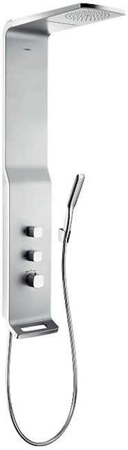 Душевая панель Hansgrohe Raindance Lift 27008000 180 2jet термостатическая, матовый хром/хром - фото 36126