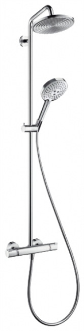 Душевая система Hansgrohe 27115000 Raindance Select Showerpipe 240, термостатическая, хром - фото 36134