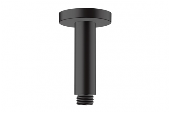 Держатель верхнего душа Hansgrohe Vernis Blend 27804670, 10 см, матовый черный - фото 36218
