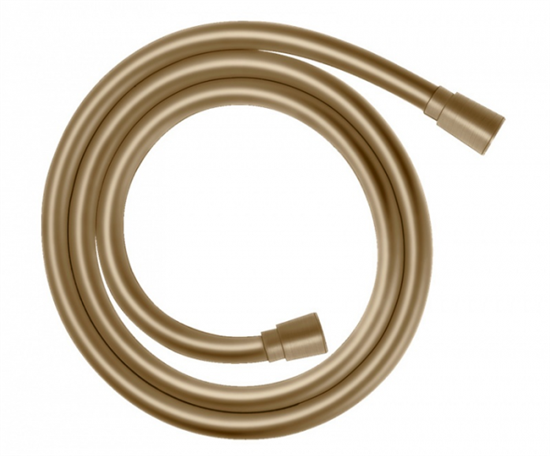 Шланг для душа Hansgrohe Isiflex, пластик, 160 см, шлифованная бронза, 28276140 - фото 36243
