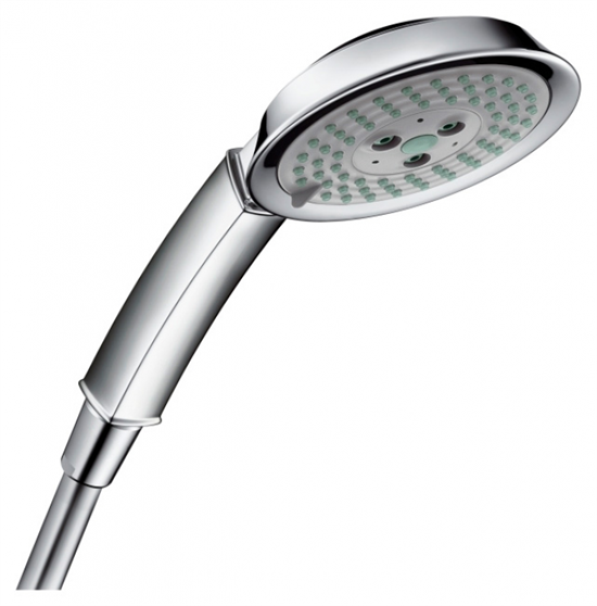 Душевая лейка Hansgrohe Raindance Classic 100 Air 3jet 28548000, хром - фото 36251
