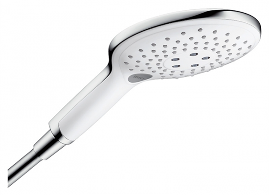 Ручной душ Hansgrohe 28587400 Raindance Select S 150 Air 3, белый/хром - фото 36258