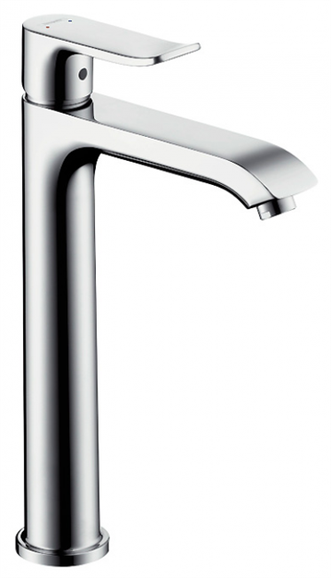 Смеситель для раковины Hansgrohe Metris 31183000, хром, д/к, высокий - фото 36461