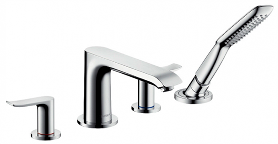 Смеситель Hansgrohe Metris 31442000 на борт ванны - фото 36477