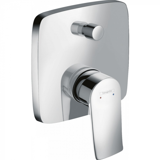 Смеситель Hansgrohe Metris 31451000 для ванны, хром - фото 36478