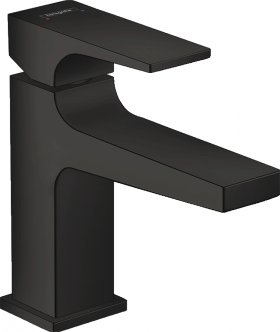 Смеситель Hansgrohe Metropol 32500670 для раковины, черный матовый - фото 36546