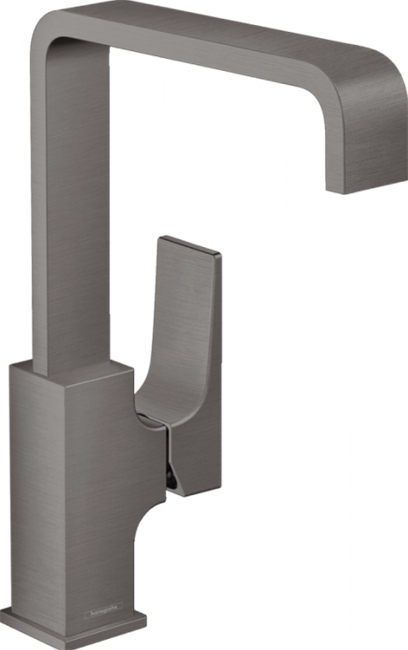 Смеситель Hansgrohe Metropol 32511340 для раковины, графит матовый - фото 36557