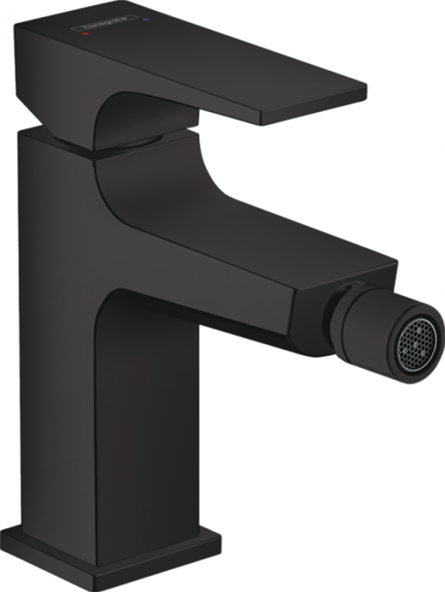 Смеситель для биде Hansgrohe Metropol 32520670, черный матовый - фото 36564