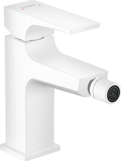 Смеситель для биде Hansgrohe Metropol 32520700, белый матовый - фото 36565