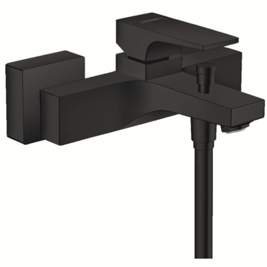 Смеситель Hansgrohe Metropol 32540670 для ванны, черный матовый - фото 36577