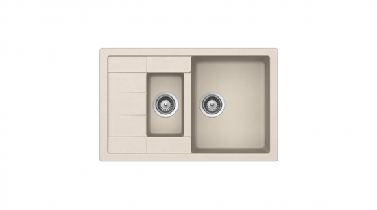Кухонная мойка Teka Astral 60 B-TG 1 1/2B 1D Sandbeige - фото 36811
