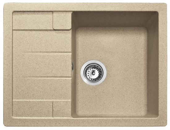 Кухонная мойка Teka Astral 45 B-TG 1B 1D Topasbeige - фото 36812