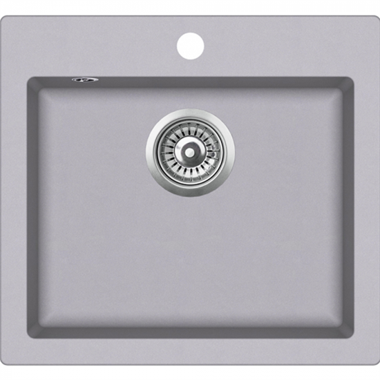 Кухонная мойка Teka CLIVO 50 S-TQ ALUGRAUMETALLIC - фото 36817